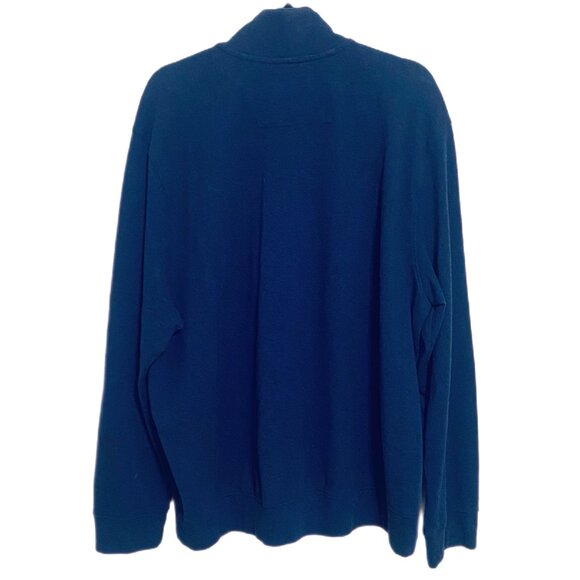 NWOT Men's Southern Tide the Skipjack Navy Quarter Zip Sweatshirt Size L - Picture 5 of 9